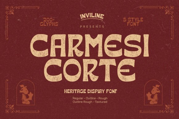 Carmesi Corte Typeface for Bold Branding