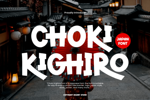 Choki Kighiro Typeface for Playful Branding