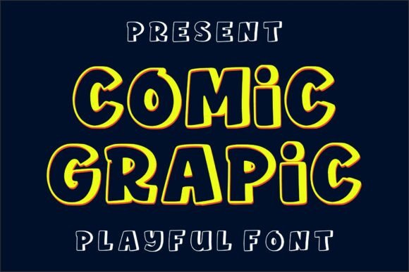Comic Grapic: A Playful Display Font for Modern Editors