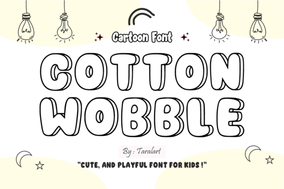 Cotton Wobble: A Bold Display Font for Modern Campaigns