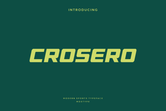 Crosero Font Review: Speed, Style, and Free Download Options