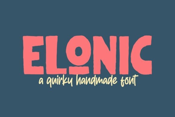 Elonic: The Friendly Display Font for Modern Brands