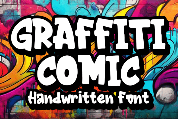 Graffiti Comic Typeface for Bold Web Design