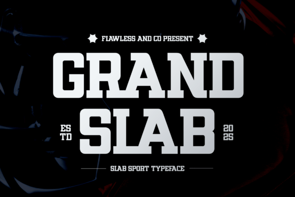 Grand Slab Typeface for Bold Maker Branding