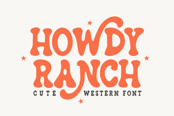 Howdy Ranch: A Western Display Font for Editorial Design