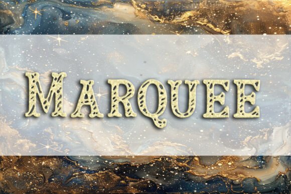 Marquee: A Bold Display Font for Modern Campaigns