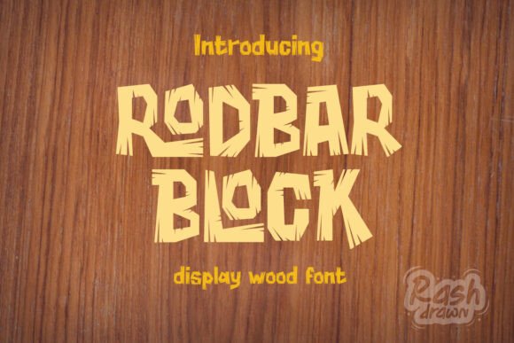 Rodbar Block: Bold Display Fonts for Marketers