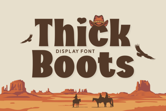 Thick Boots Typeface Review for Bold Branding