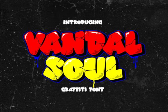 Vandal Soul Graffiti Font for Bold Crafts