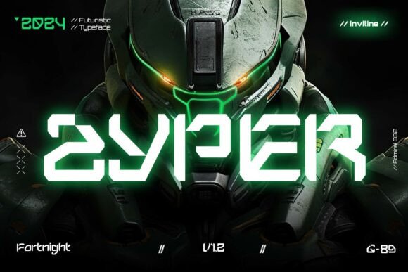 Zyper: The Bold Display Font for Futuristic Campaigns